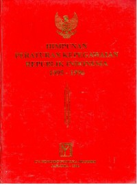 Himpunan Peraturan Kepegawaian Republik Indonesia 1995-1996