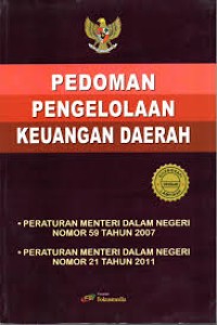 pedoman pengelolaan keuangan  derah
