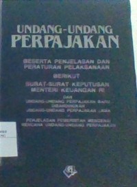 undang-undang perpajakan